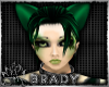 [B]green cat ears