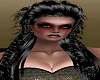 Black Halloween hair