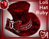 Ruby Lolita Hat