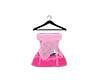 Pink Lace Mini Dress Set