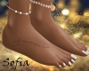 S. Feet + Tattoo