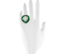Emerald Engagement Ring