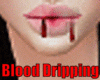 Blood dripping Vampire