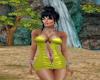 PVC Gold Dress