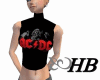#HB ACDC female top