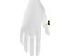 Ring 5 Hearts Black R