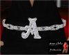 #ac belt with initial A