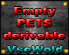 Empty pets derivable