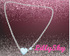 ~Heart necklace Icey