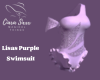 Lisas Purple Swimsuit
