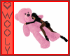 Cuddle teddybear pink