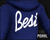 Blue Over-Sized Hoodie