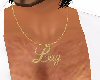 *F70 Necklace Name Lay