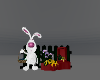 Easter Rabbit w/ Decore