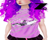 z Lilac Whale Tee
