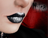 N | Silver lips