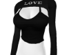 BLACK LOVE TOP
