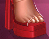  ϻ𝐳.Xmas Heels Red