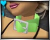 D~Belt Collar: Green
