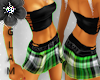 *G* Black Green 2 Piece