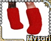 RED Fur Boots <3