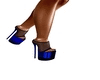 Sexy blue heels