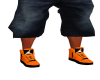Orange Jordans