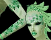 Jewelry set - green ivy