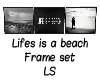 B/W Beach Frames