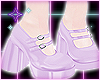 Lilac Mary Janes