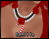 D:. Candy Cane Necklace