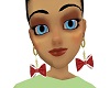 LV/Santas Bows Earrings