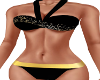 Sara Black/Gold Bikini