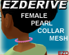 Female Pearl Collar Mesh