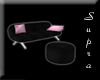 *S* Black Modern Sofa 4