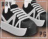 &Black-White Sneakers/F