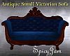 Antq Victn Sm Sofa Blue