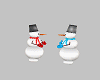2 snowman animated