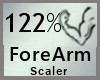 Scaler 122% ForeArm M A