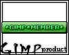 green gimp vip tag