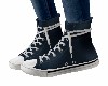 DENIM  HIGH TOP SNEAKERS