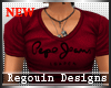 [R] Pepe Jeans Red
