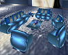blue sofa