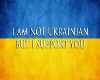 Ukrainian Yard Sign