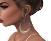 Silver Hoops thick