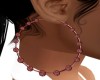 llAr Earrings Red