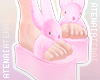 ❄ Bunny Shoes Pink