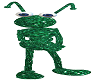 ant green sparkle