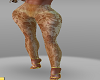 Gold and brown sheer RRL