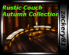 Rustic Autumn Couch